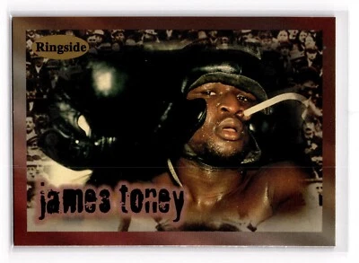 1996 RINGSIDE #22 JAMES TONEY BOXING CARD  - Image 1 of 2