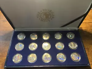 1999, 2000, 2001 Hologram Statehood Quarters Set (Complete) w. Box/Capsules - Picture 1 of 6