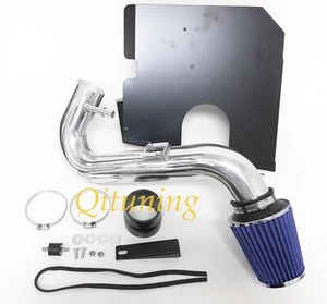 Blue Heat Shield Cold Air Intake Kit For 2005-2009 Ford Mustang Base 4.0L V6 - Picture 1 of 1