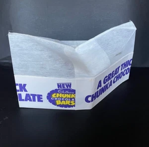 CADBURY CHOCOLATE CHUNKY BARS ROYAL MELBOURNE SHOW PAPER HAT - Picture 1 of 2