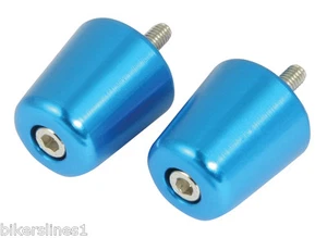 Contrapesos de Aleación para Manillar Suzuki Gsxr >99 , GSXR130, TL1000 Azul - Imagen 1 de 1