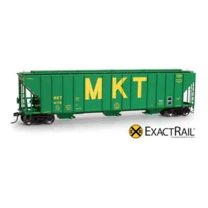 ExactRail HO Evans 4780 Covered Hopper Missouri Kansas Texas Wagen # MKT 4116 NEU - Bild 1 von 6