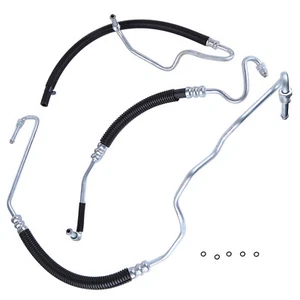 Power Steering Hose Kit For Silverado 2500HD 6.6L Turbo Diesel Hydroboost 01-06 - Picture 1 of 19
