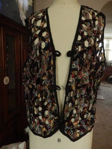 Talk Of The Walk Atlantic City Open Criss Cross Flechtweste Damen Gr. XL - Bild 1 von 17