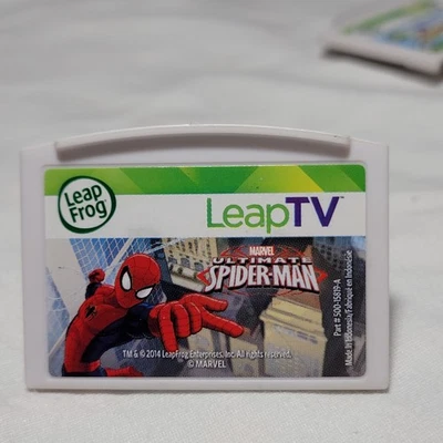 Leapfrog Leap TV Marvel Spiderman Reading Ages 4-7 --CARTRIDGE Only - Image 1 of 3