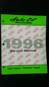 1996 Arctic Cat Snowmobile Service Manual for Jag and Panther Models - Picture 1 of 2