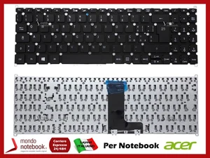 Tastiera Notebook ACER A315-56 N19C1 N19H Series Italiana (nera) No Frame - Zdjęcie 1 z 1