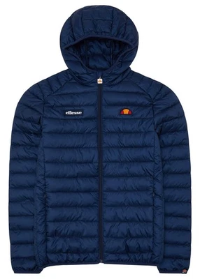 Ellesse Mens Puffer Jacket Lombardy Padded Jacket Navy - Image 1 of 3