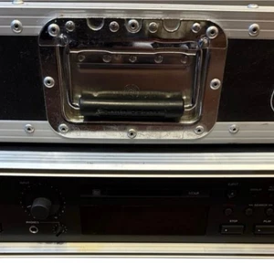 TASCAM MD-350 MD Deck Rack Case Remote Power Cable Used Good Condition - Picture 1 of 5