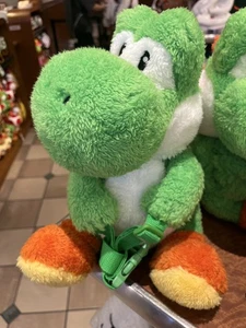 USJ Yoshi Hand Warmer with Shoulder Strap Plush Toy Super Nintendo World Japan - Picture 1 of 5