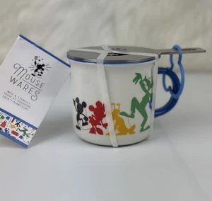 Disney Parks Esclusiva Topolino e Amici Tazza Caffè e Stencil Nuova - Foto 1 di 9