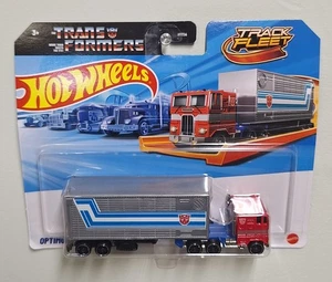 Hot Wheels 2024 Track Fleet Transformers Optimus Prime 1:64 Diecast Model Car - Picture 1 of 5