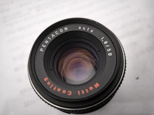 KW 50mm F/1.8 Pentacon Electric M42 Schraubfassung Manuelles Fokusobjektiv - Imagen 1 de 9