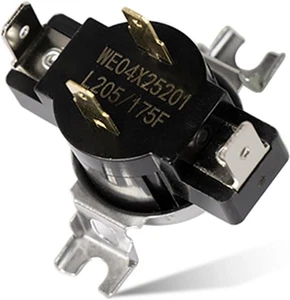 Dryer Inlet Thermostat for GE and For Hotpoint with Part Number WE04X25201 - Picture 1 of 7