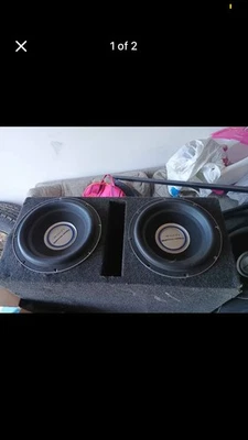 2 12in Subwoofers 2500 Watts Power Acoustic Car Audio Subwoofers - Image 1 of 4
