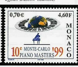 Monaco No 2193 ** MNH Piano Master Year 1999 - Picture 1 of 1