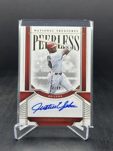 2024 National Treasures Justin Upton Peerless Autograph Auto 90/99 #PS-JU - Bild 1 von 2