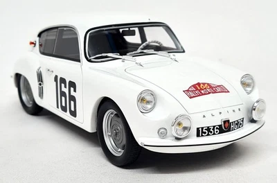 Otto 1/18 - Alpine A106 Rally Monte Carlo 1960 Scale Resin Model Car - Image 1 of 4