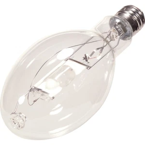 Satco 400W Clear ED37 Mogul Screw Metal Halide High-Intensity Light Bulb S5833 - Picture 1 of 1