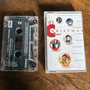It's Christmas Time - Wham, Slade, Roy Wood, Mud, Brenda Lee etc - Cassette Tape - Picture 1 of 6