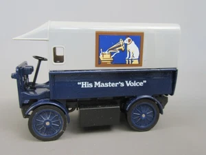 C865 Vintage 1985 Matchbox Y29 Macao Walker Van 1919 Blau His Master's Voice - Picture 1 of 7