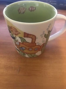 Starbucks Under The Sea New Bone China Coffee Mug Tea Cup 2010 - Picture 1 of 3