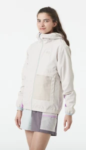 Chaqueta de Senderismo Impermeable para Mujer Imagen Orgánica Puesto Gris Ligera PVP £130 - Imagen 1 de 8
