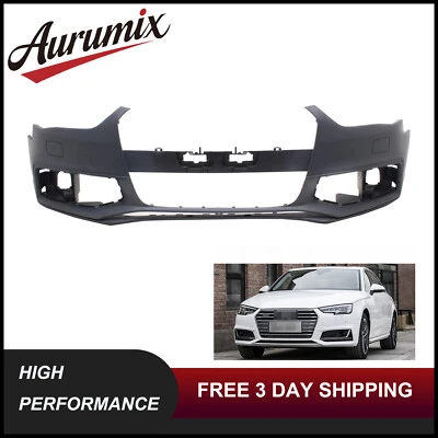 Se adapta a Audi A4/S4/A4 Quattro 2013-2016 con equipamiento S-Line nueva cubierta de parachoques delantero Foto 1 de 4