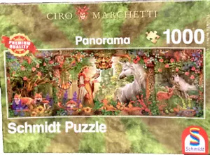 Schmidt 1000pc Magic Forest by Ciro Marchetti 2018 Panorama jigsaw puzzle NIB - Picture 1 of 2