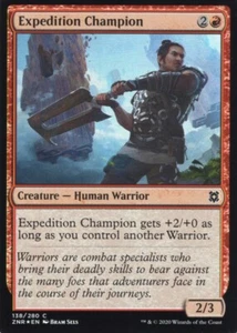 EXPEDITION CHAMPION FOIL RED ZENDIKAR RISING MTG MAGIC NM (yourdeckbuilder) - Picture 1 of 1