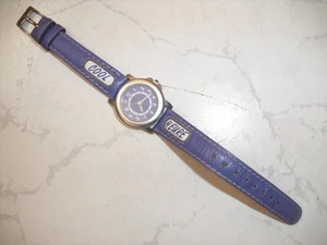Armbanduhr CERTUS lila/silber Genuine Leather Uhr Kinderuhr - Bild 1 von 5