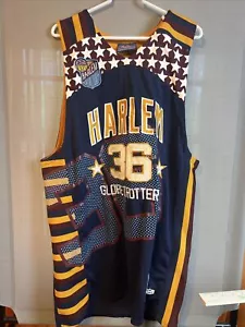 Camiseta deportiva de colección Harlem Globetrotters #36 Meadowlark edición grande platino fubu. S3 - Imagen 1 de 15