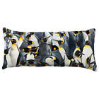 Penguins Decorative Pillow, Made In The Usa, 2 Sizes