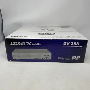Digix DVD Player DVD CD MP3 CD-R CD-RW Region 1 DV-288 Factory Sealed Neu NOS - Bild 1 von 6
