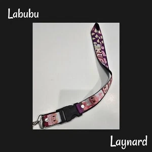 Schlüsselband mit rosa und lila Design Neu ohne Etikett - Bild 1 von 4