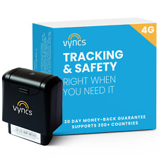 Gps Tracker Vyncs No Monthly Fee Obd Real Time 4G Vehicle Gps Tracking Trip Fuel