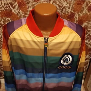 NEW VINTAGE, Retro ( COOGI ) FULL FLAVOR Men's 2XL XXL Multicolor TRACK JACKET - Picture 1 of 10