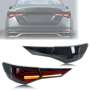 LED Black Tail Lights for Nissan Sentra 2020-2025 Sequential Animation Rear Lamp - Picture 1 of 5