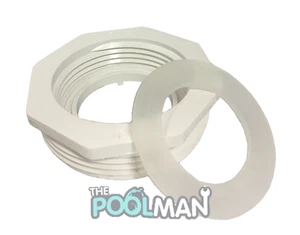 Adaptador de unión de bomba 1 1/2" rosca de contrafuerte hembra por 2" MBT con junta  - Imagen 1 de 1