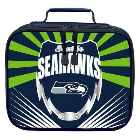 Seattle Seahawks Lightning Lunch Kit Bag - NFL Cover