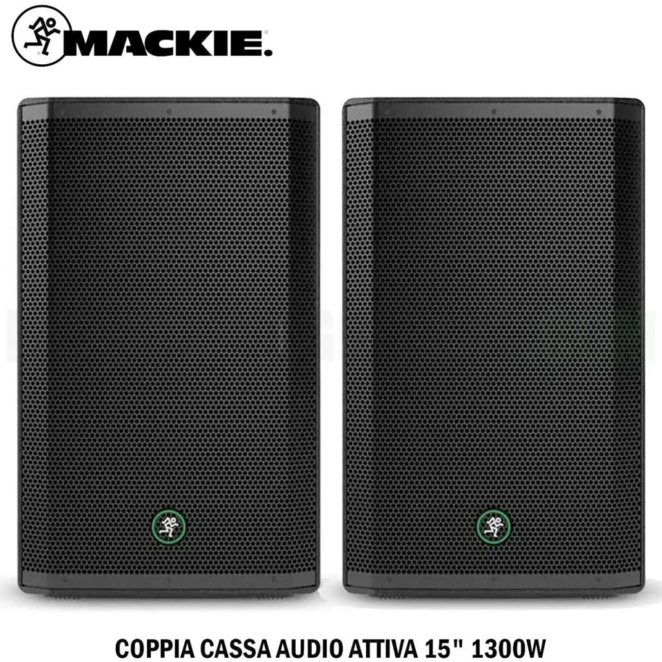 Mackie Thrash 215 1300W Cassa Attiva Amplificata - Nera