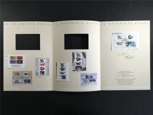 GERMAN POST ART-EDITION 1997/21 BLOCK 39 DOCUMENTA KASSEL ART FAIR - Picture 1 of 7