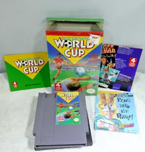World Cup Soccer NES Nintendo Entertainment System 1991 CIB Shrink 1991 - Imagen 1 de 9