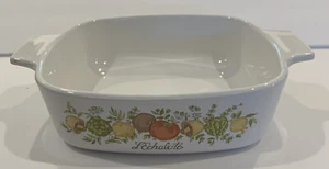 Vintage Corning Ware 1 Quart Casserole Dish A-1-B L'Echalote Spice of Life - Picture 1 of 8