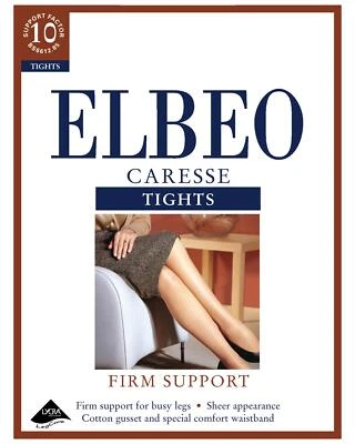 Elbeo Caresse Tights 30 Denier Firm Support Factor 10 Sheer Everyday Hosiery
