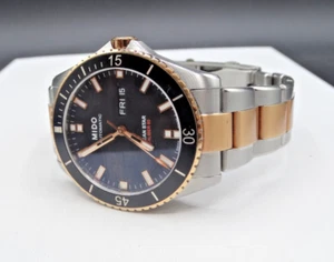 Mido Ocean Star Captain Black Dial Men's Watch - Picture 1 of 12