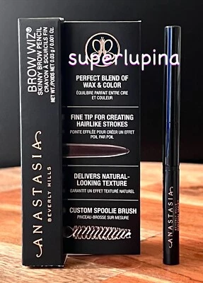 ABH Brow Wiz MEDIUM BROWN Skinny Brow Pencil NEW Deluxe Sample 0.001 oz - Image 1 of 2