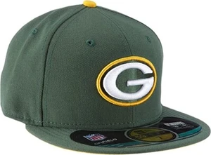 New Era Green Bay Packers Cap - NFL On Field 5950 Cap - Größe 7 1/4. UVP 28£ - Bild 1 von 2
