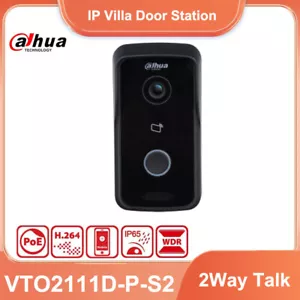 Original Dahua VTO2111D-P-S2 IP Villa Puerta Estación Control dos cerraduras PoE IP65 - Imagen 1 de 10