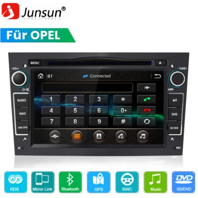 Für Opel Zafira Corsa D Astra H Vectra C Vivaro Autoradio GPS Navi DVD Bluetooth - Bild 1 von 4